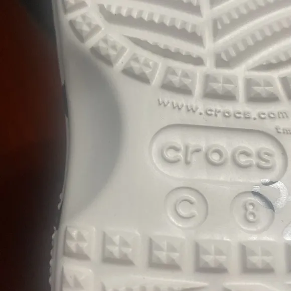 🆕 CROCS Kids CLASSIC “I AM DALMATIAN” Rain Boot TODDLER C 8 ⚫️⚪️ Unisex