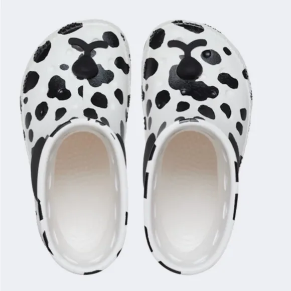 🆕 CROCS Kids CLASSIC “I AM DALMATIAN” Rain Boot TODDLER C 8 ⚫️⚪️ Unisex
