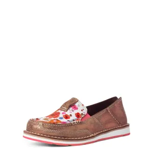 10035827 Ariat Womens Cruiser Copper Metallic/Floral Guitar Print