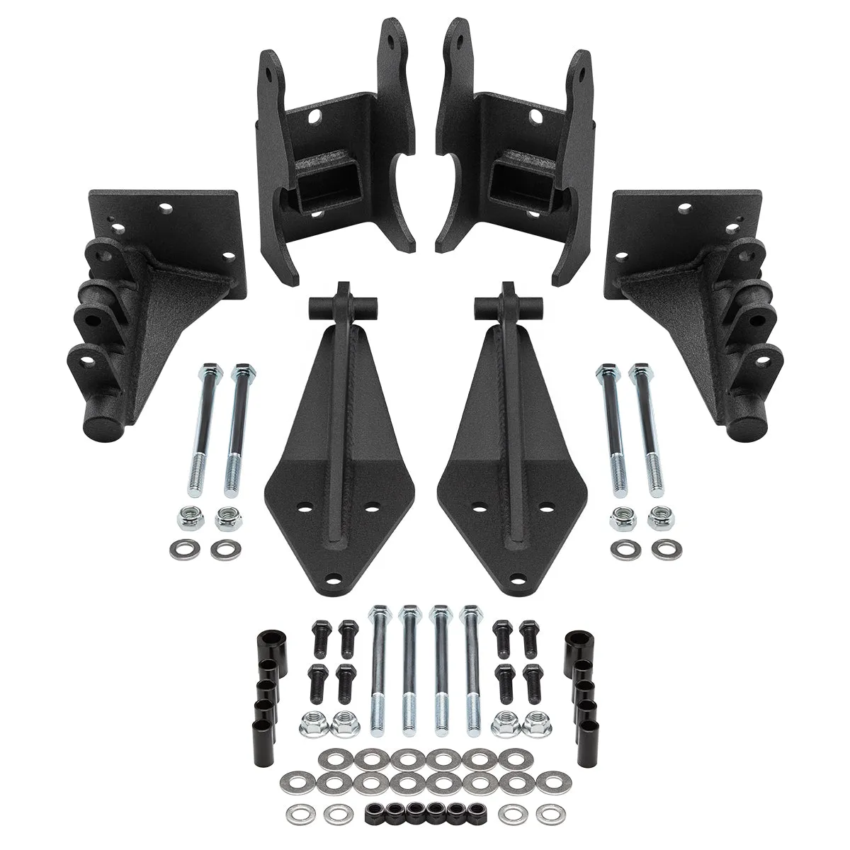 1999-2004 Ford F-250 Super Duty 4WD Rear Dual Shock Mount Conversion Brackets