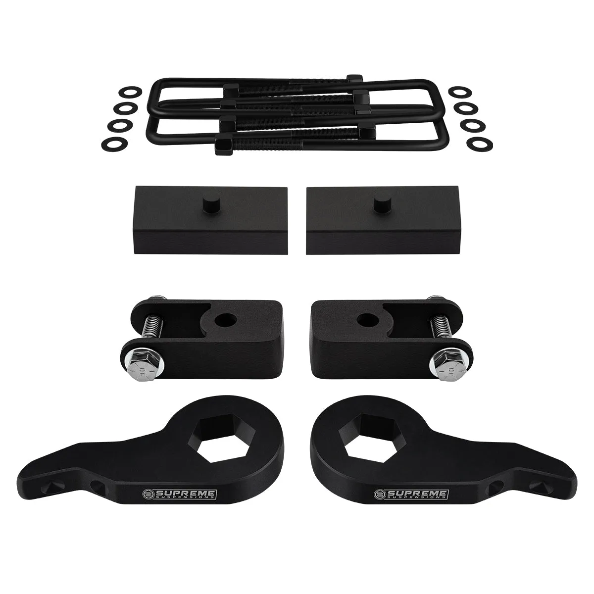1999-2007 GMC Sierra 1500 Full Suspension Lift Kit 4WD   Shock Extenders