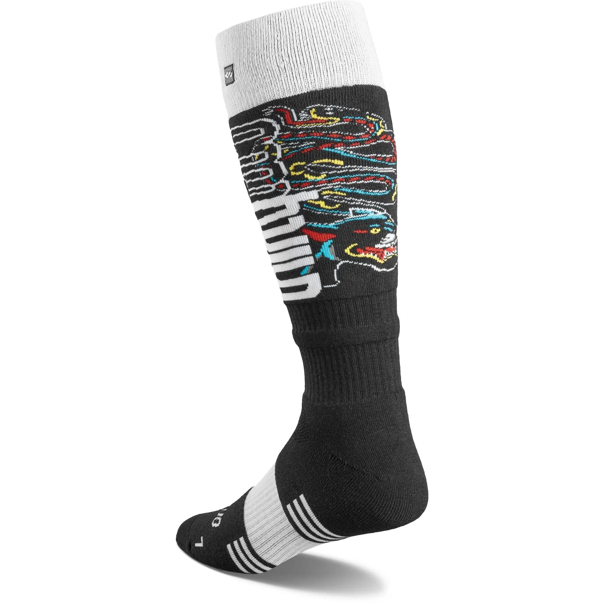 32 TM Coolmax Sock Black White