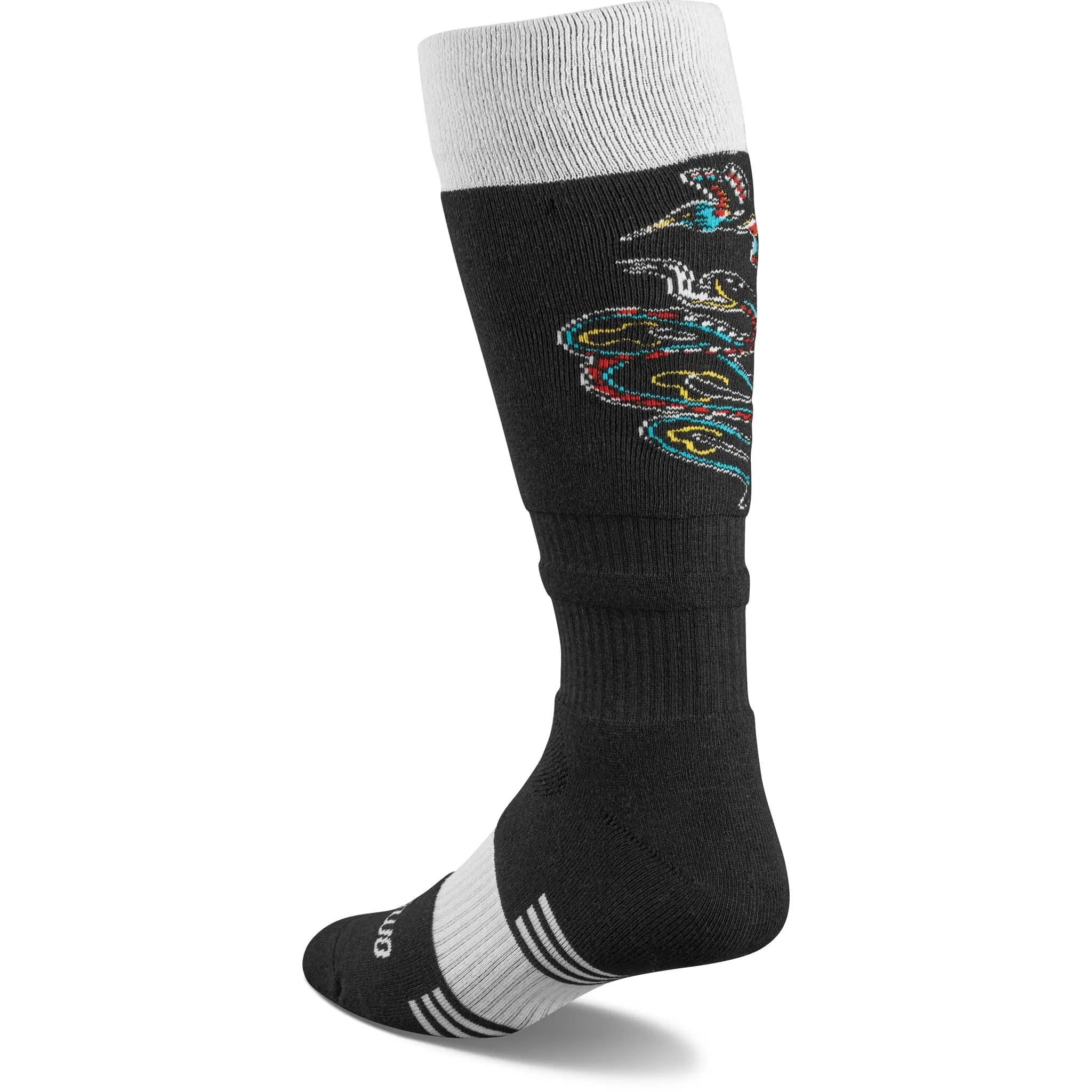32 TM Coolmax Sock Black White