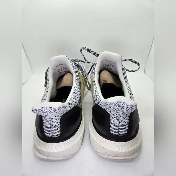 Adidas Ultraboost 3.0 Shoes Men's 9 White Oreo Zebra Running Athletic Sneakers