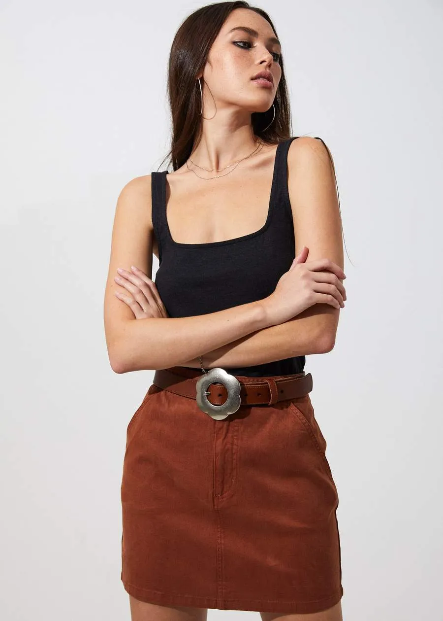 Afends Jane Hemp Skirt