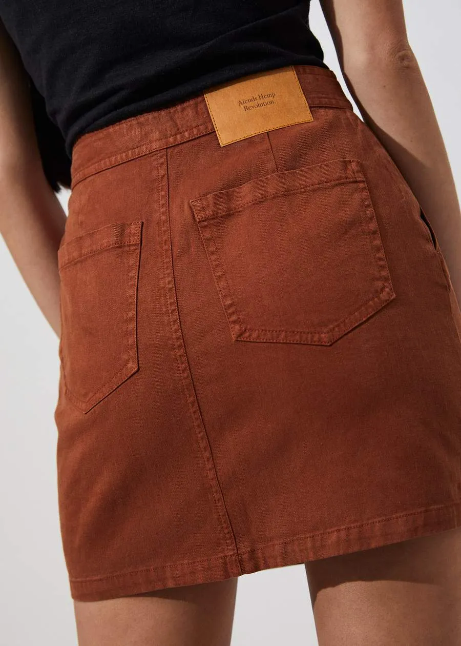 Afends Jane Hemp Skirt