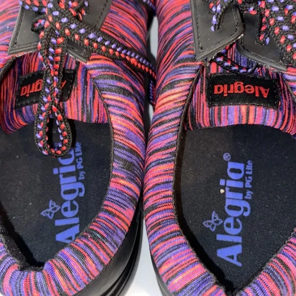 Alegría Trac Qest Smart Shoe Black Multicolored Sneaker