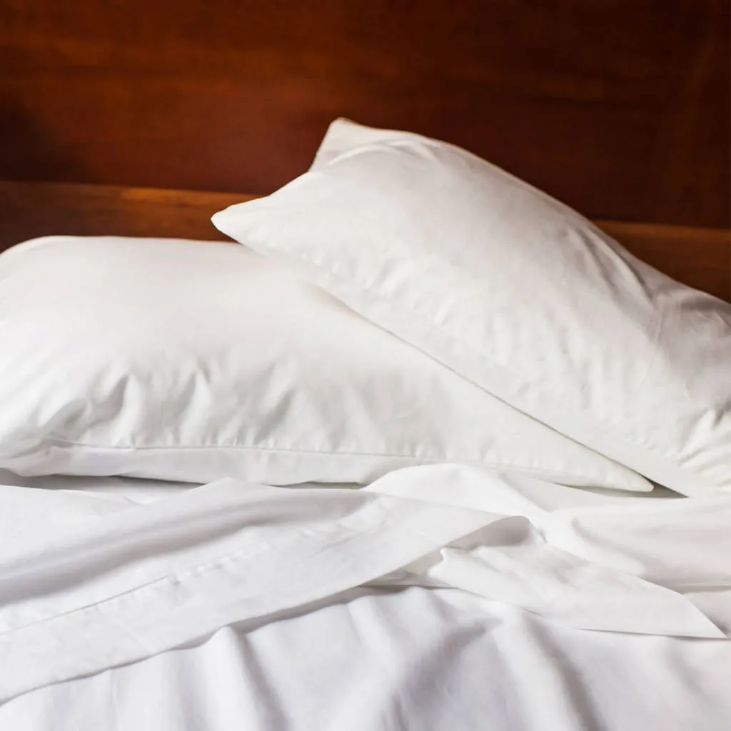 American Made Organic Cotton Pillowcases - Natural