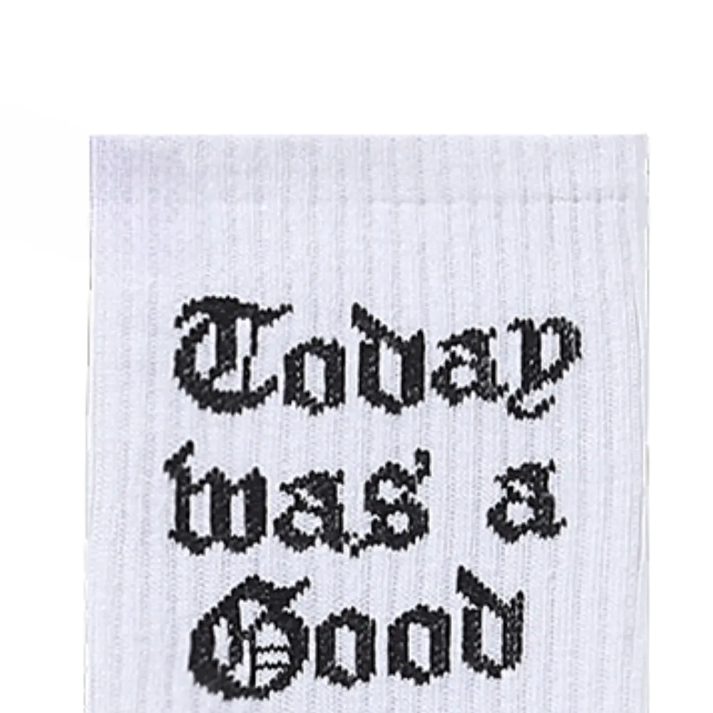 American Street Sanskrit Letter Socks