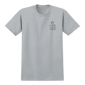 ANTI HERO THE GENIUS TEE - SILVER/GREY/BLACK