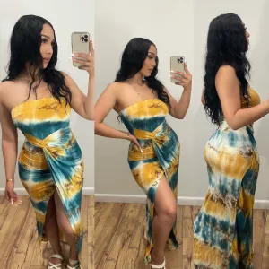 Bali Vibes- Maxi Tube Dress