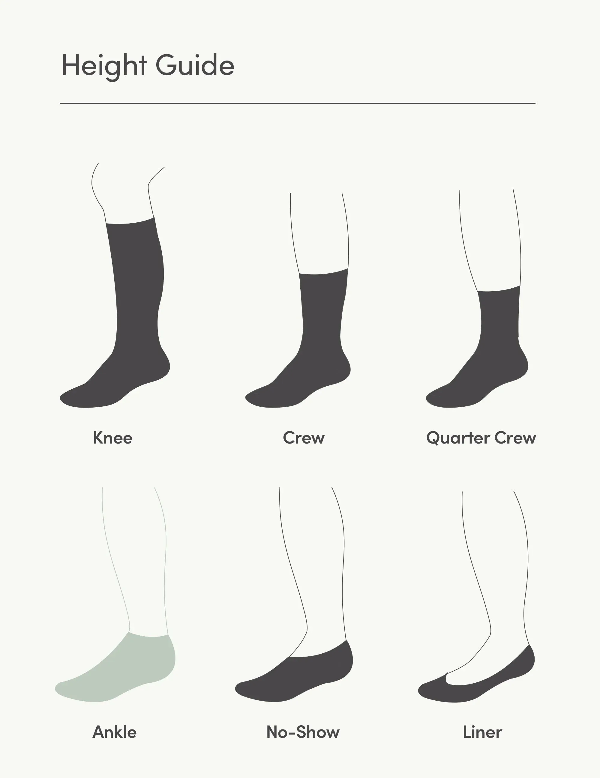 Bamboo Everyday Crew Socks by Boody