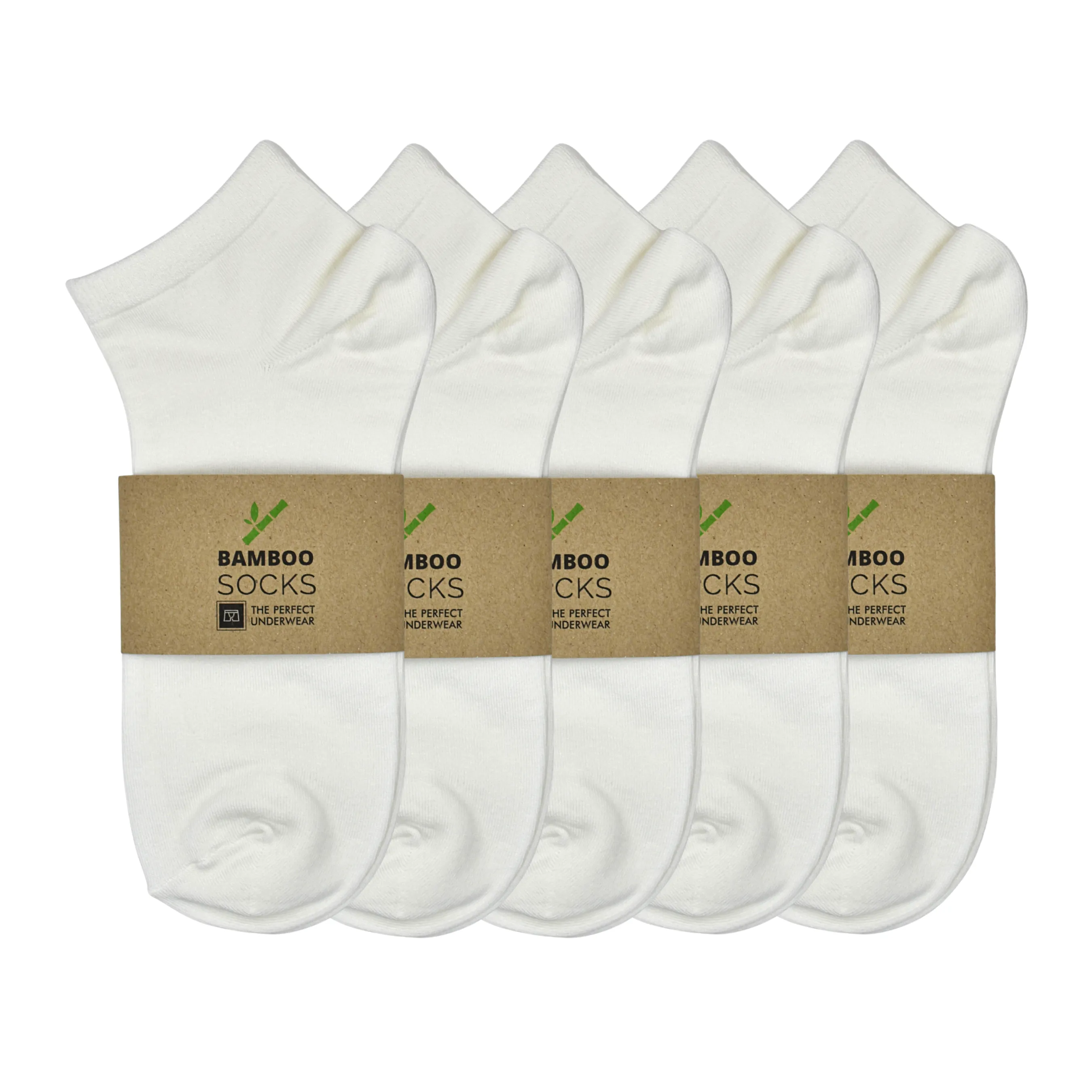 Bamboo Low Cut Socks 5-Pairs