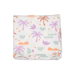Bamboo Swaddle Blanket (Boho Surf Print)