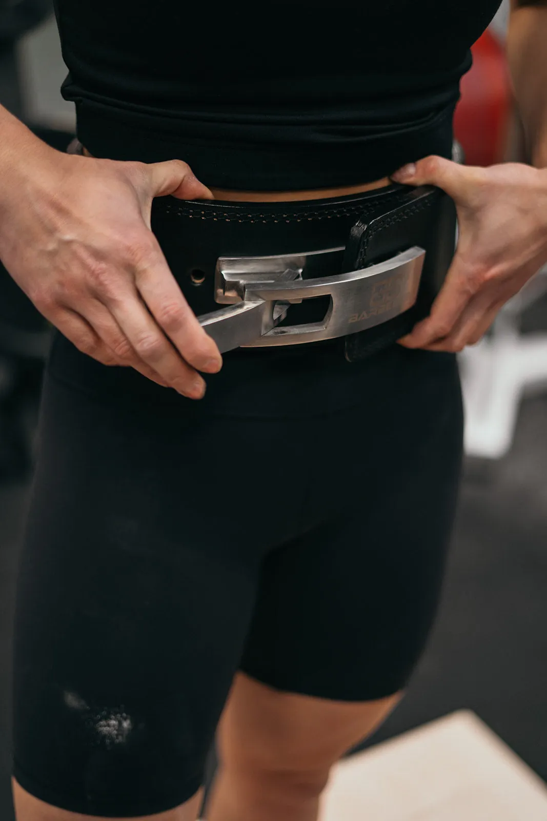 Barbelts lever belt - onyx 10mm