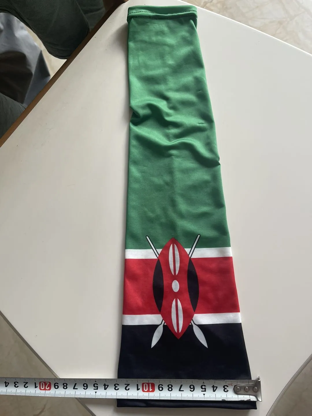 Base Layer - Arm  Sleeve in Kenya Flag Colors