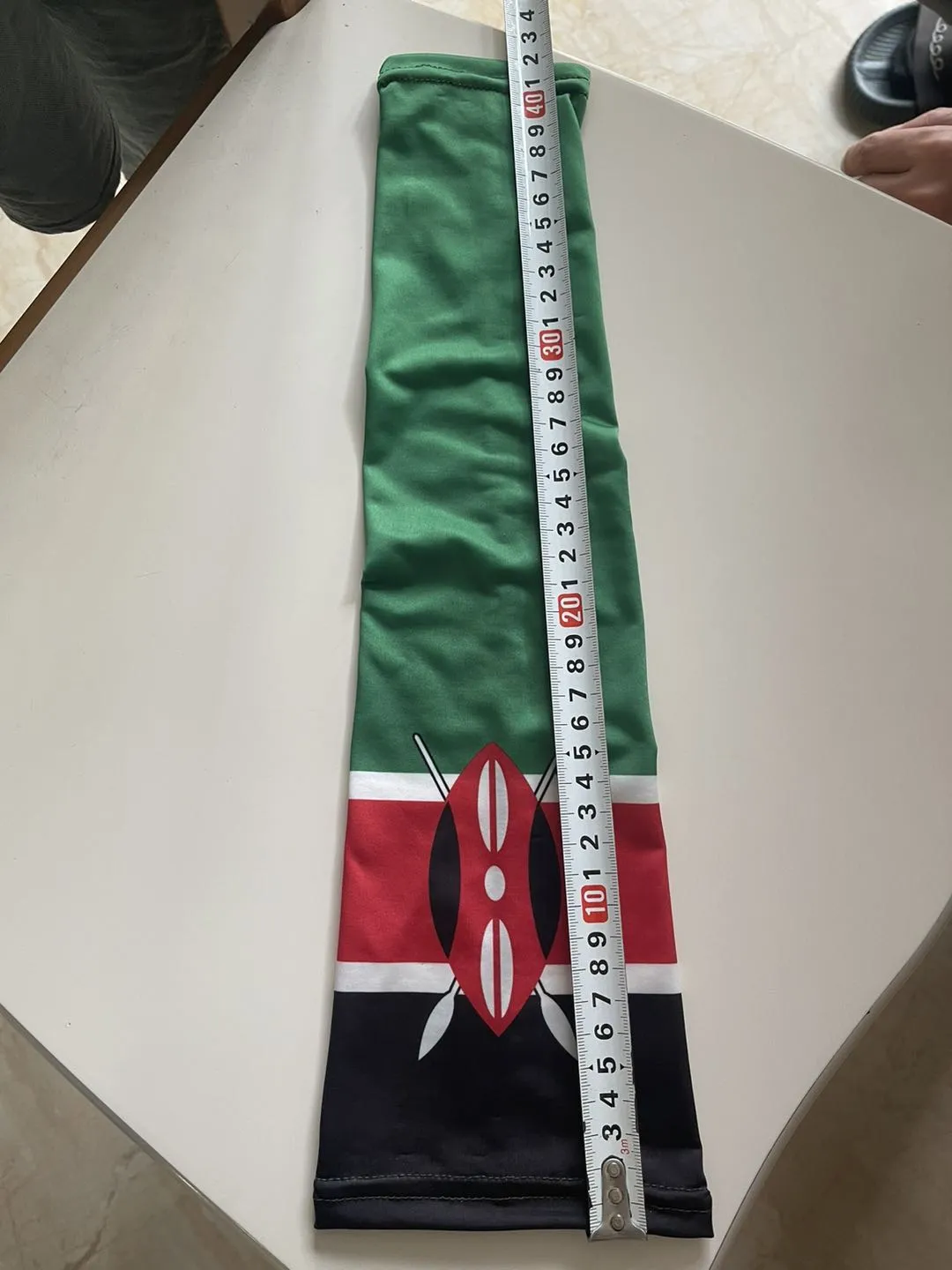 Base Layer - Arm  Sleeve in Kenya Flag Colors