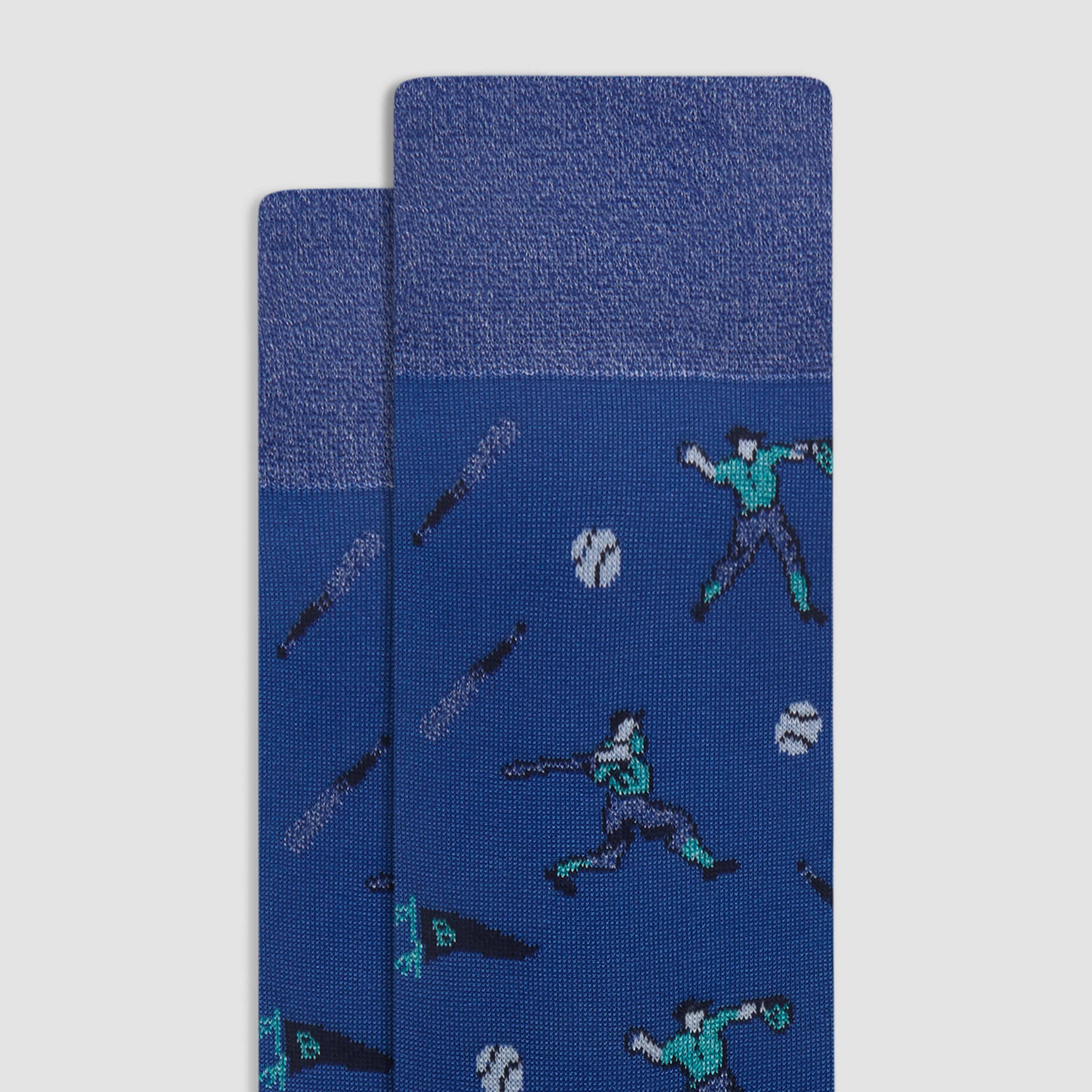 Baseball Mid-Calf Socks