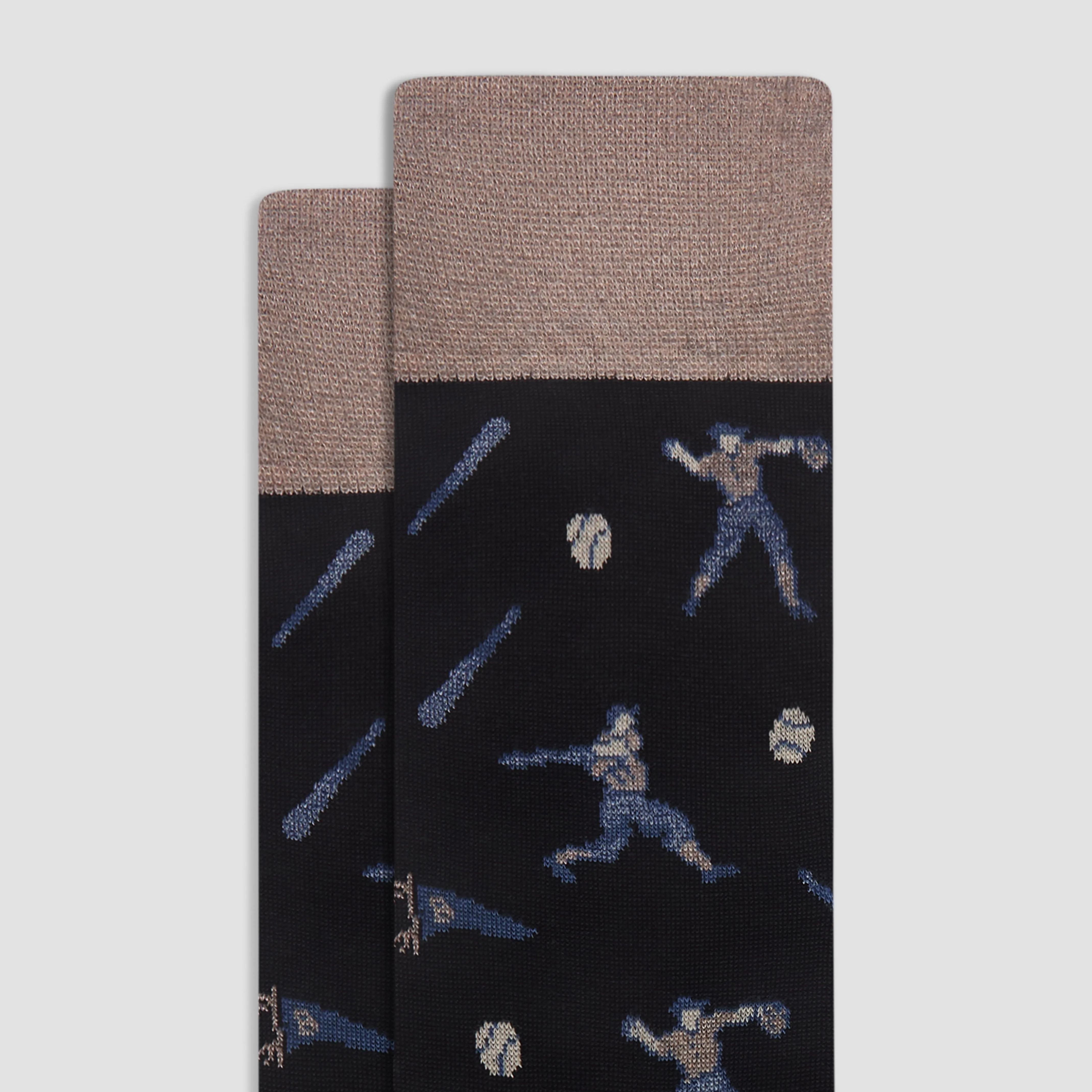 Baseball Mid-Calf Socks