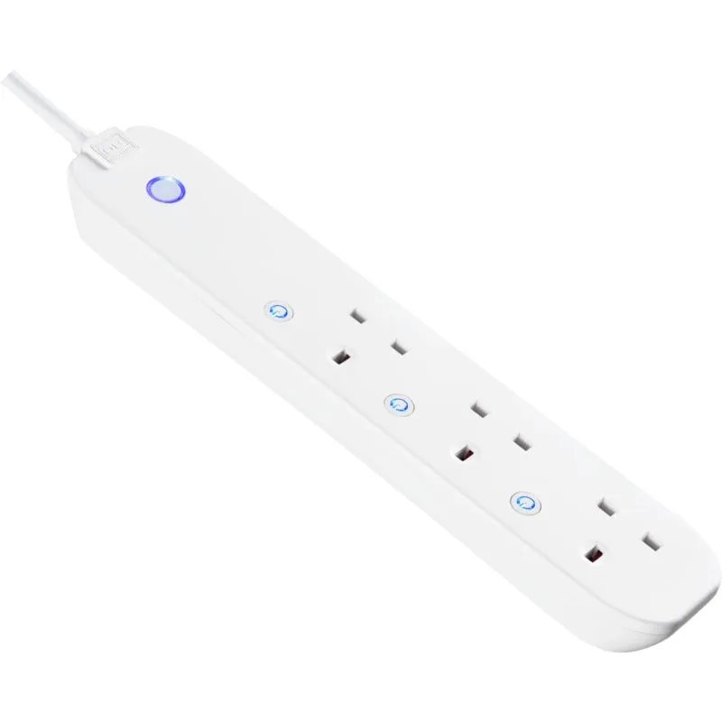 BG EHC31 3 Socket 1m 13A Smart Extension Lead White