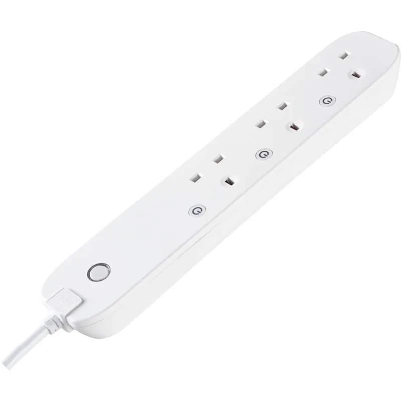 BG EHC31 3 Socket 1m 13A Smart Extension Lead White