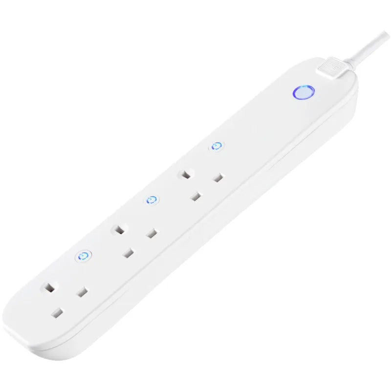 BG EHC31 3 Socket 1m 13A Smart Extension Lead White