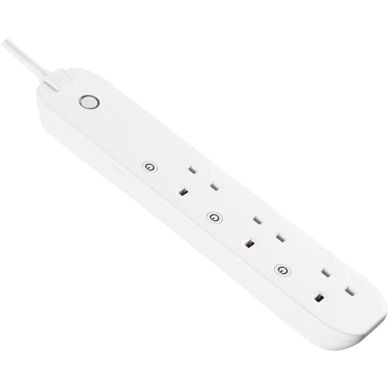 BG EHC31 3 Socket 1m 13A Smart Extension Lead White