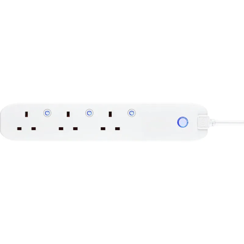 BG EHC31 3 Socket 1m 13A Smart Extension Lead White