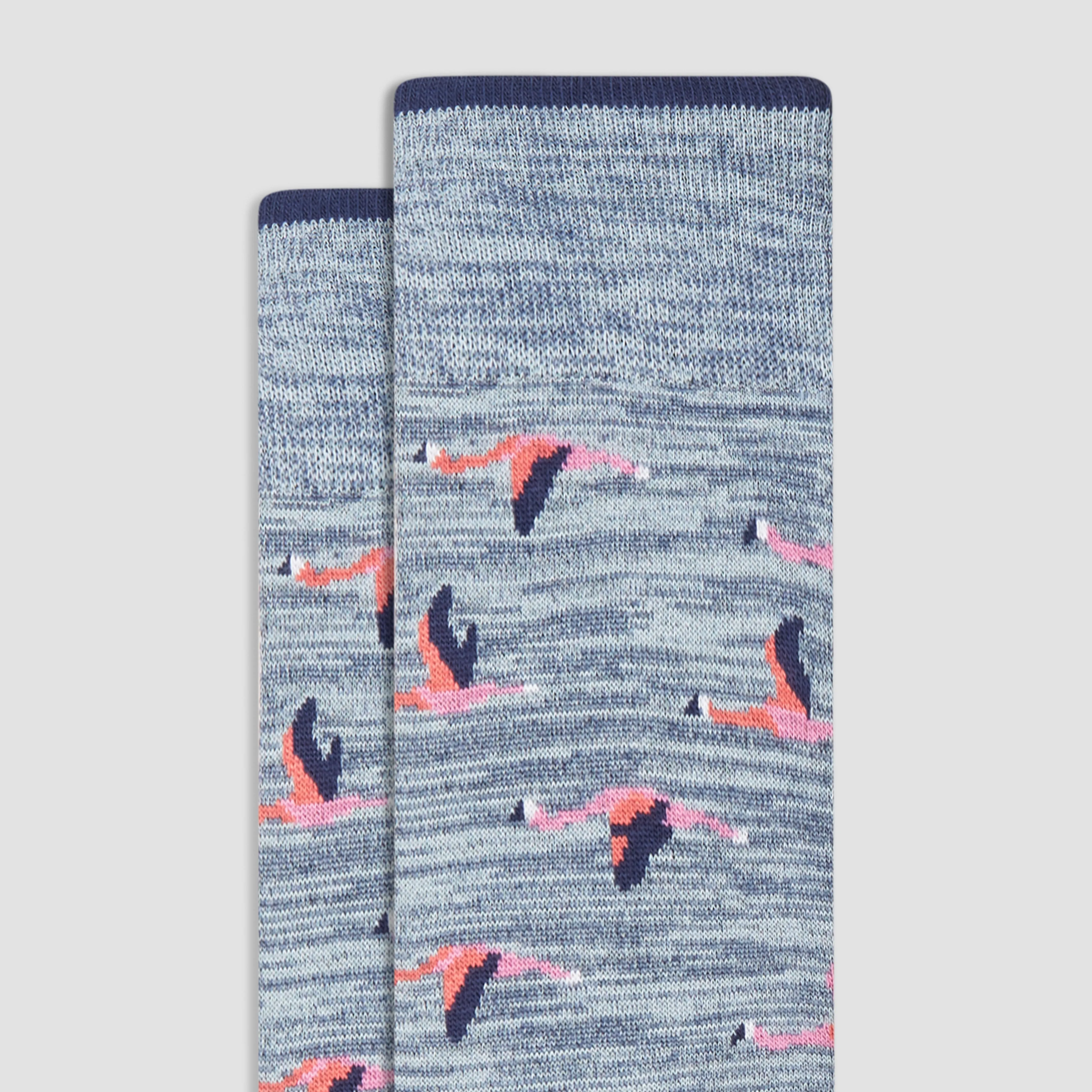 Bird Flight Mid-Calf Socks