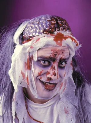 Bleeding Brain Headpiece  Decoration Prop