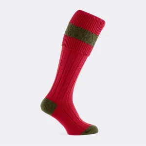 BYRON SHOOTING SOCK | RUBY