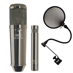 CAD GXL 3000 Microphone Studio Pack ~ Black Pearl Chrome ~ GXL3000 / GXL1200 / EPF15A