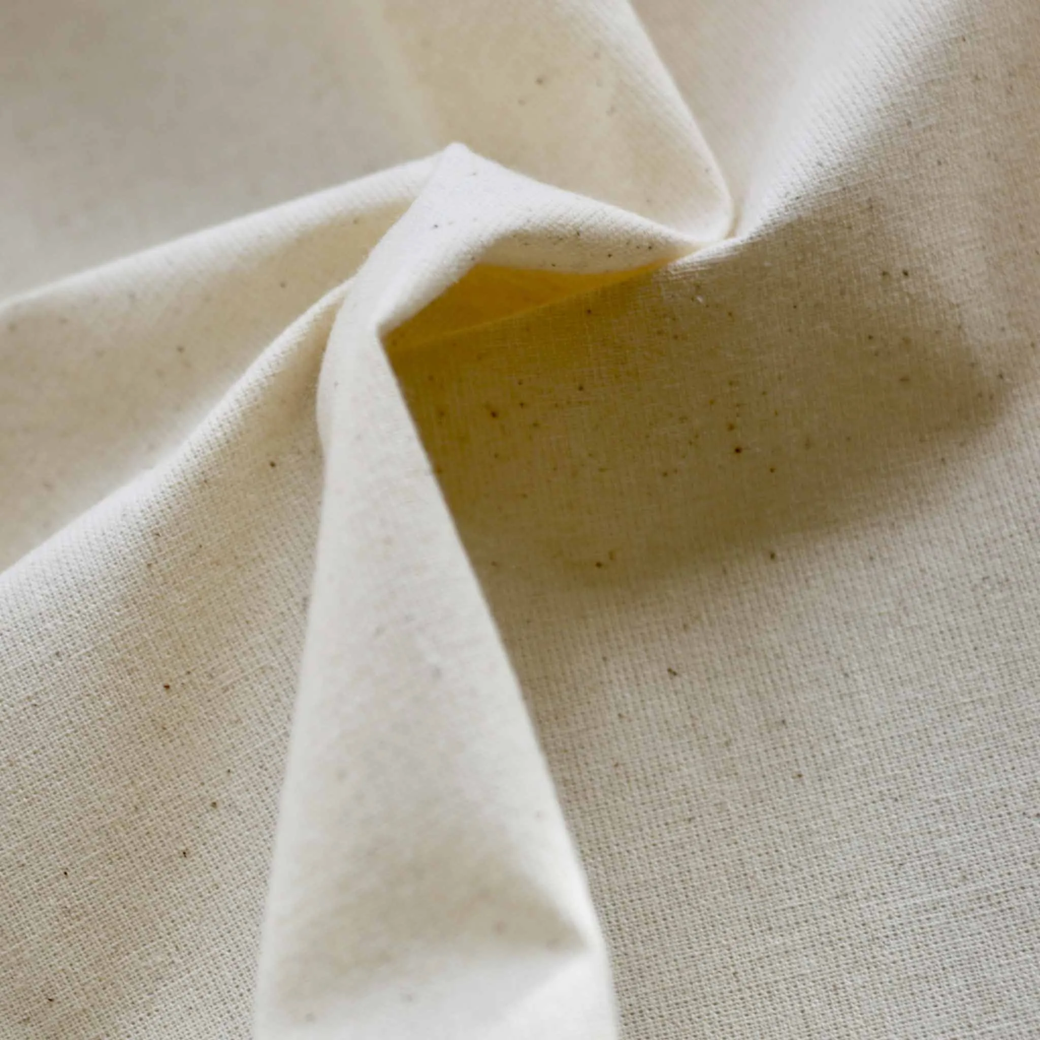 Calico Fabric - Natural cream