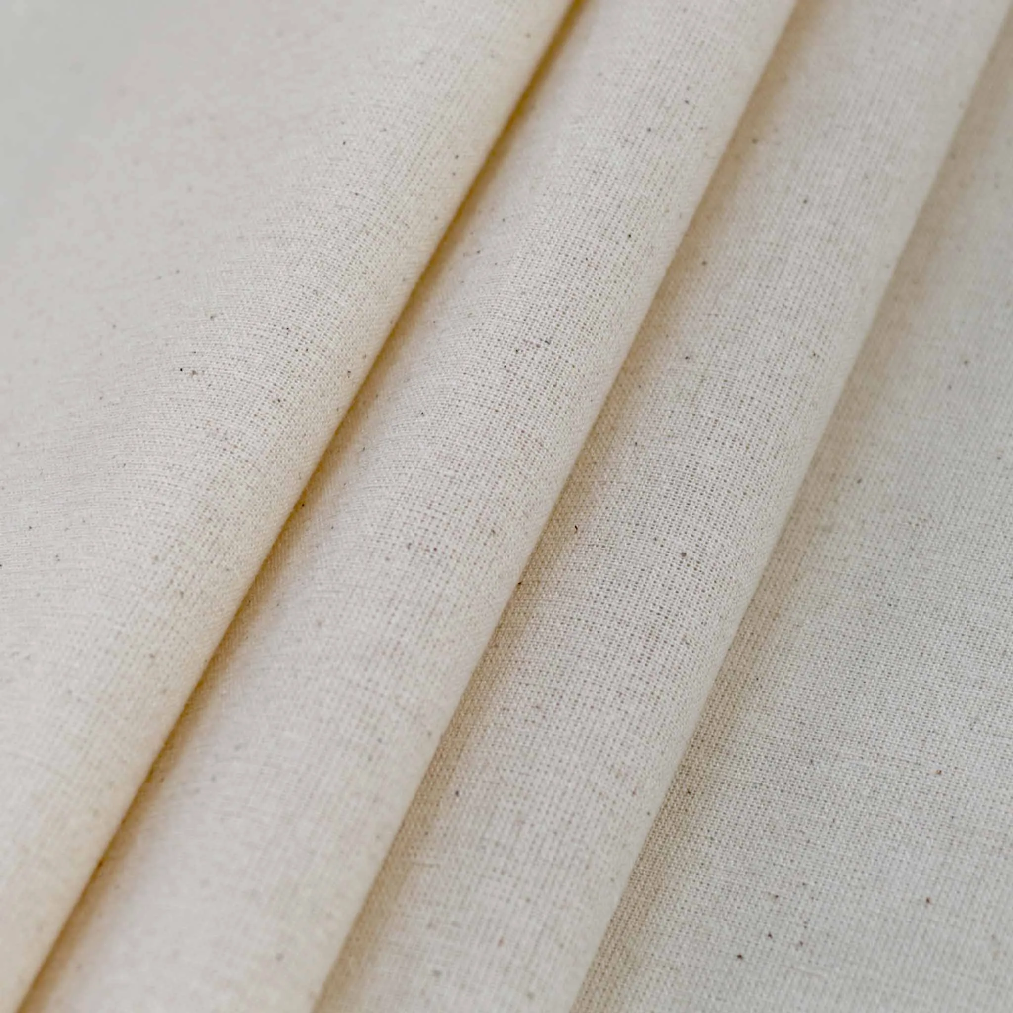 Calico Fabric - Natural cream