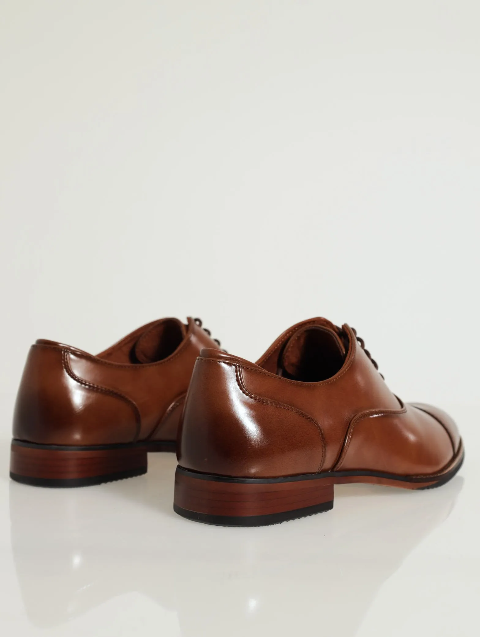 Carlisle Toe Cap Slip-On - Cognac