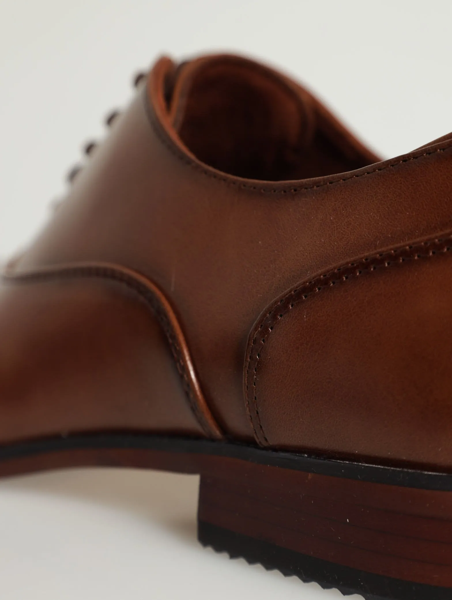 Carlisle Toe Cap Slip-On - Cognac