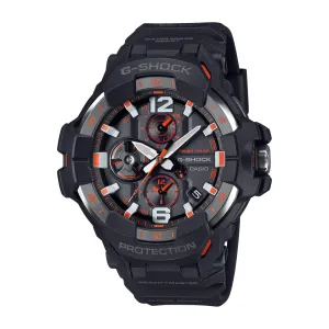 Casio G Shock Mog Gravity Master Solar Bluetooth Dual Stopwatch 200M Water Resistant Black W/ Red Accent el Resin GRB300-1A4