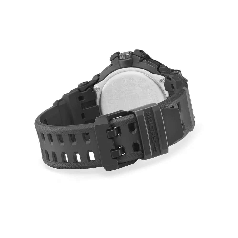 Casio G Shock Mog Gravity Master Solar Bluetooth Dual Stopwatch 200M Water Resistant Black W/ Red Accent el Resin GRB300-1A4