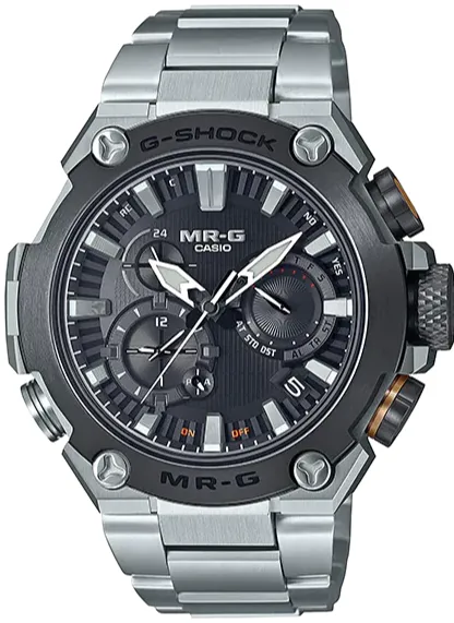 Casio G-Shock MR-G Titanium Solar Multi Band 6 Bluetooth Smartphone Link MRG-B2000D-1A