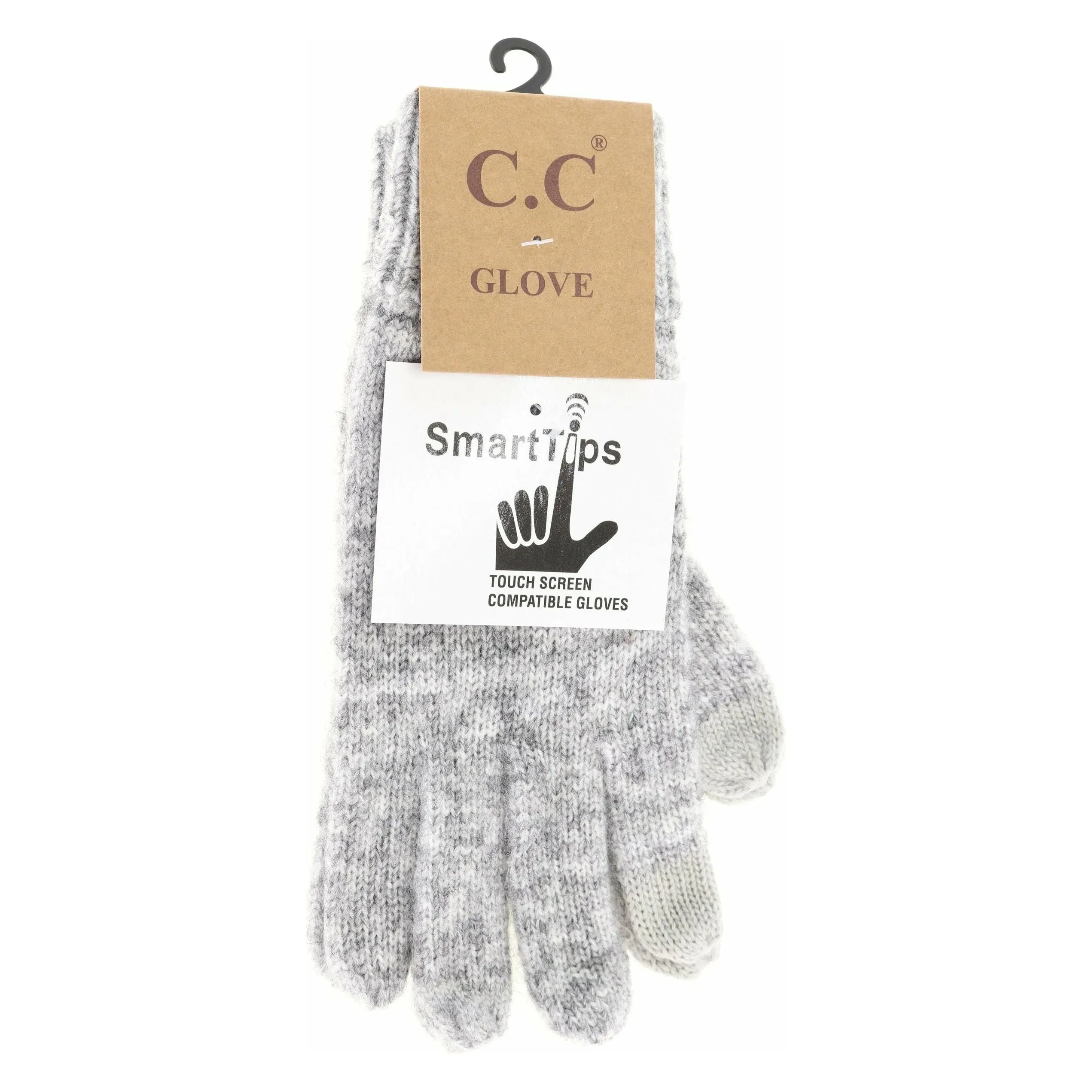 C.C Soft Ribbed Knit Glove
