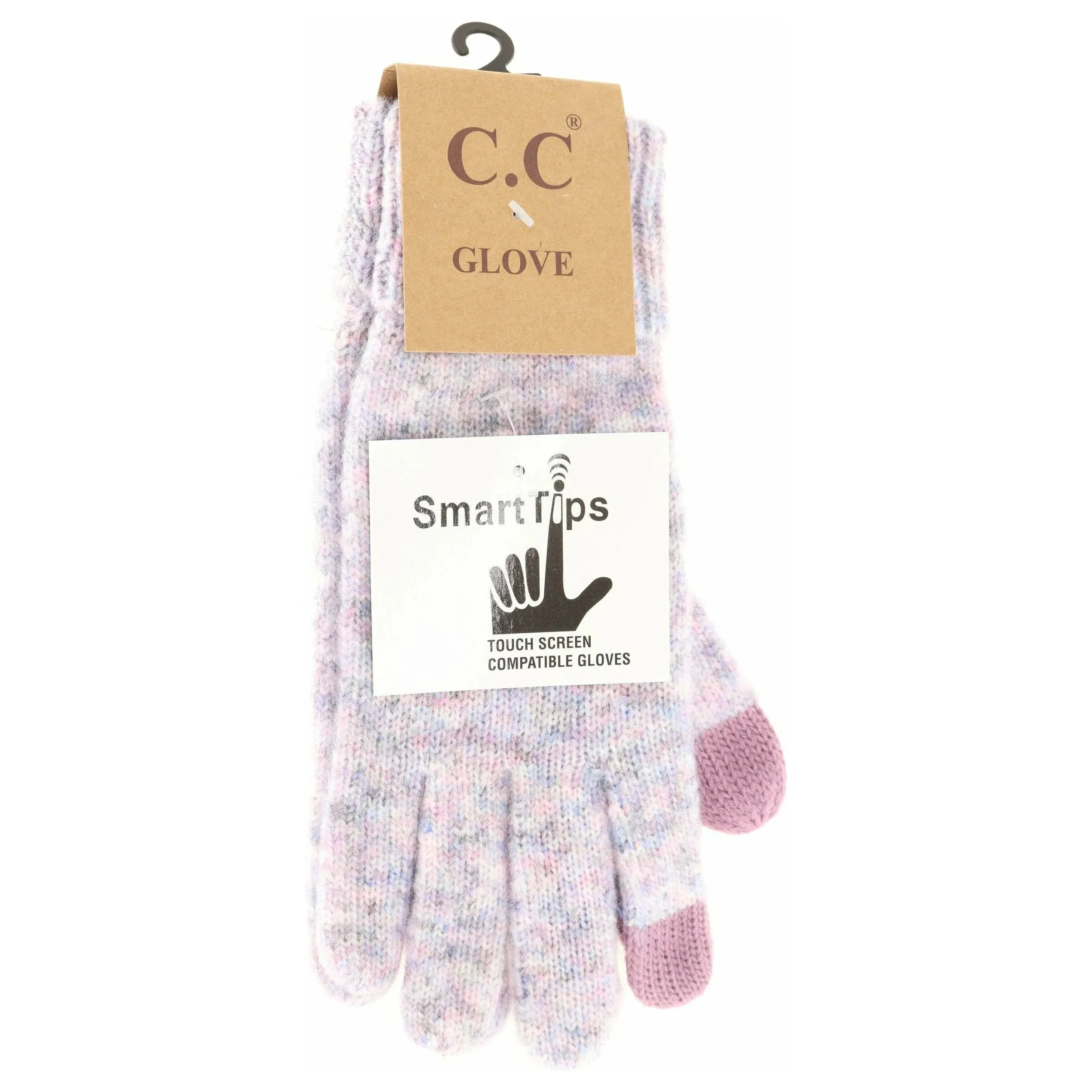 C.C Soft Ribbed Knit Glove
