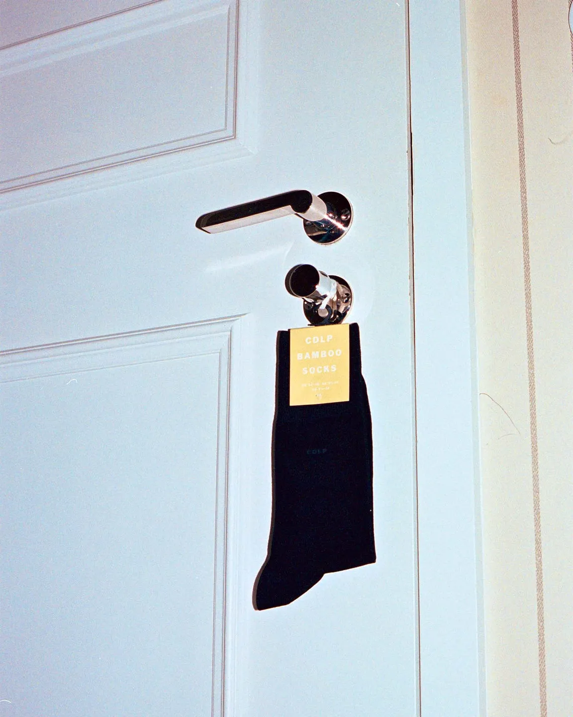 CDLP Mid Length Bamboo Socks in Black