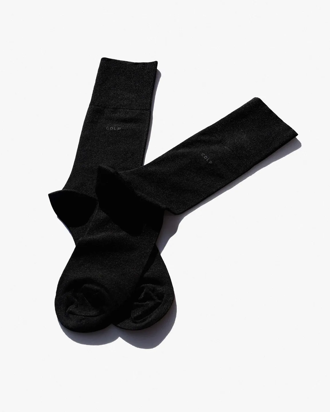 CDLP Mid Length Bamboo Socks in Black