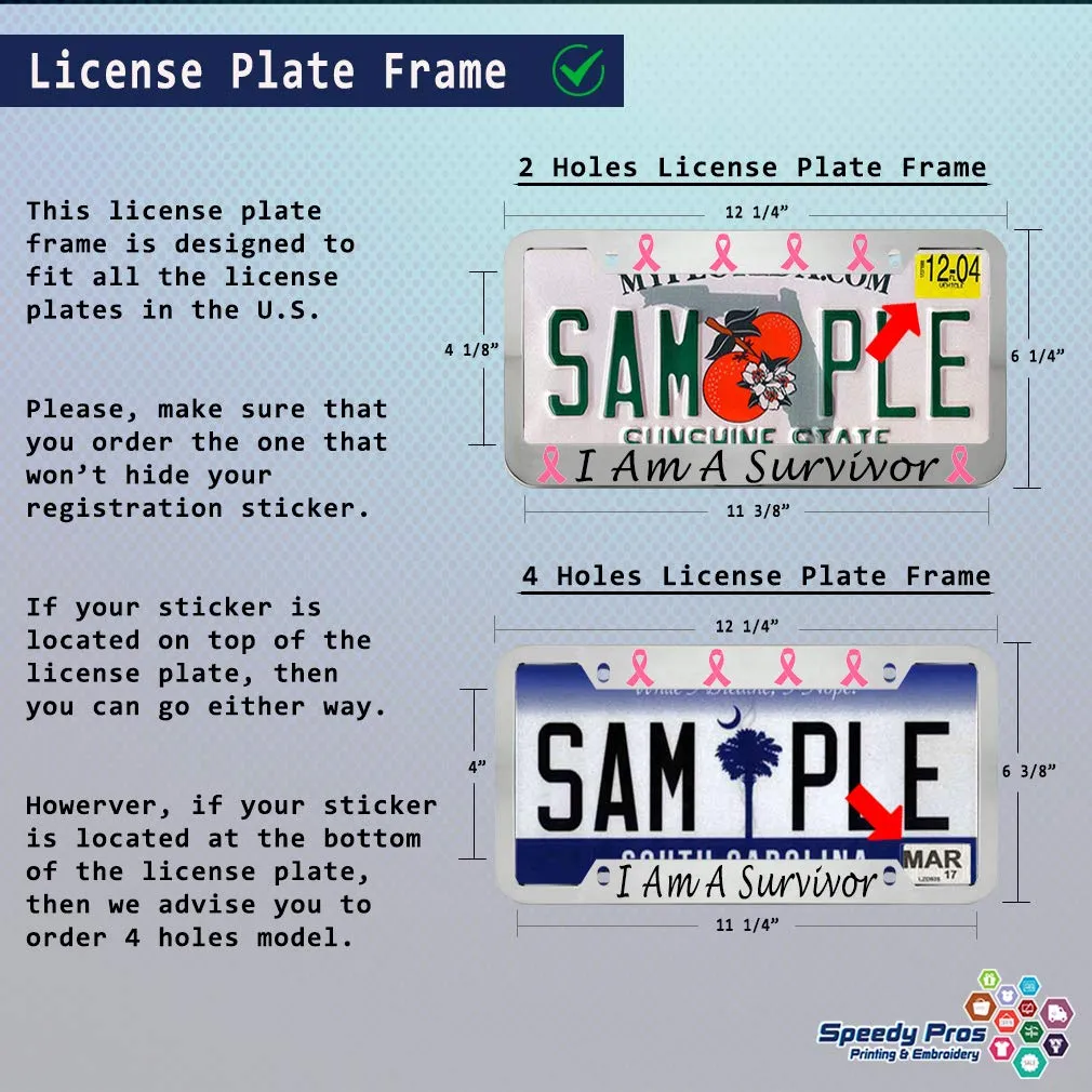 Certified Scuba Diver License Plate Frame
