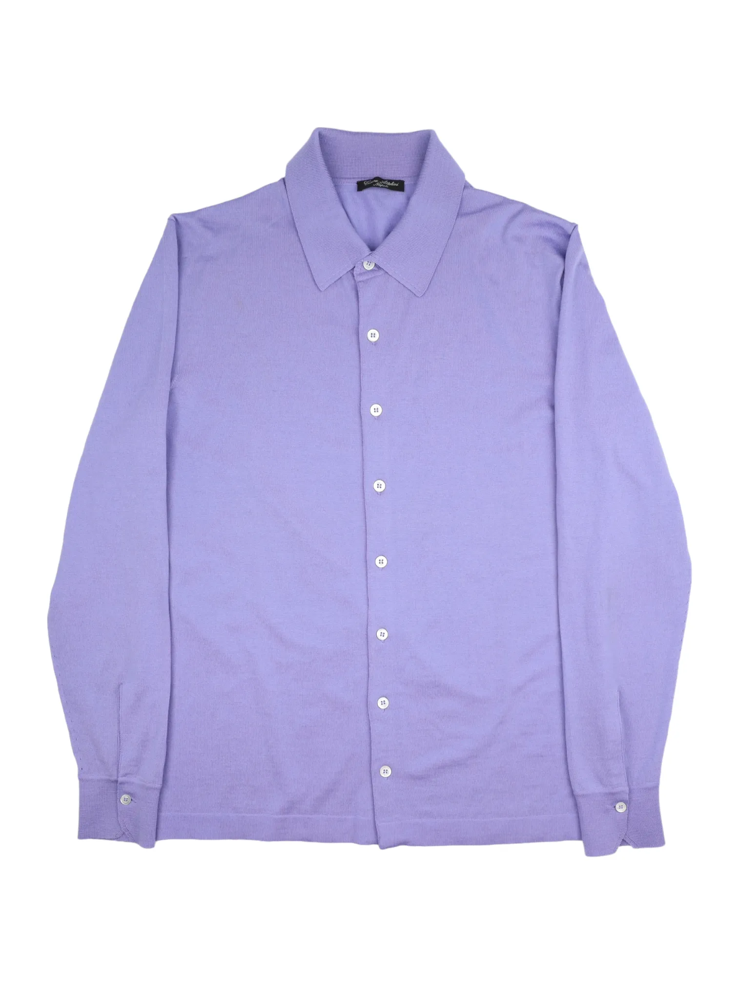 Cesare Attolini Purple Cashmere Cardigan