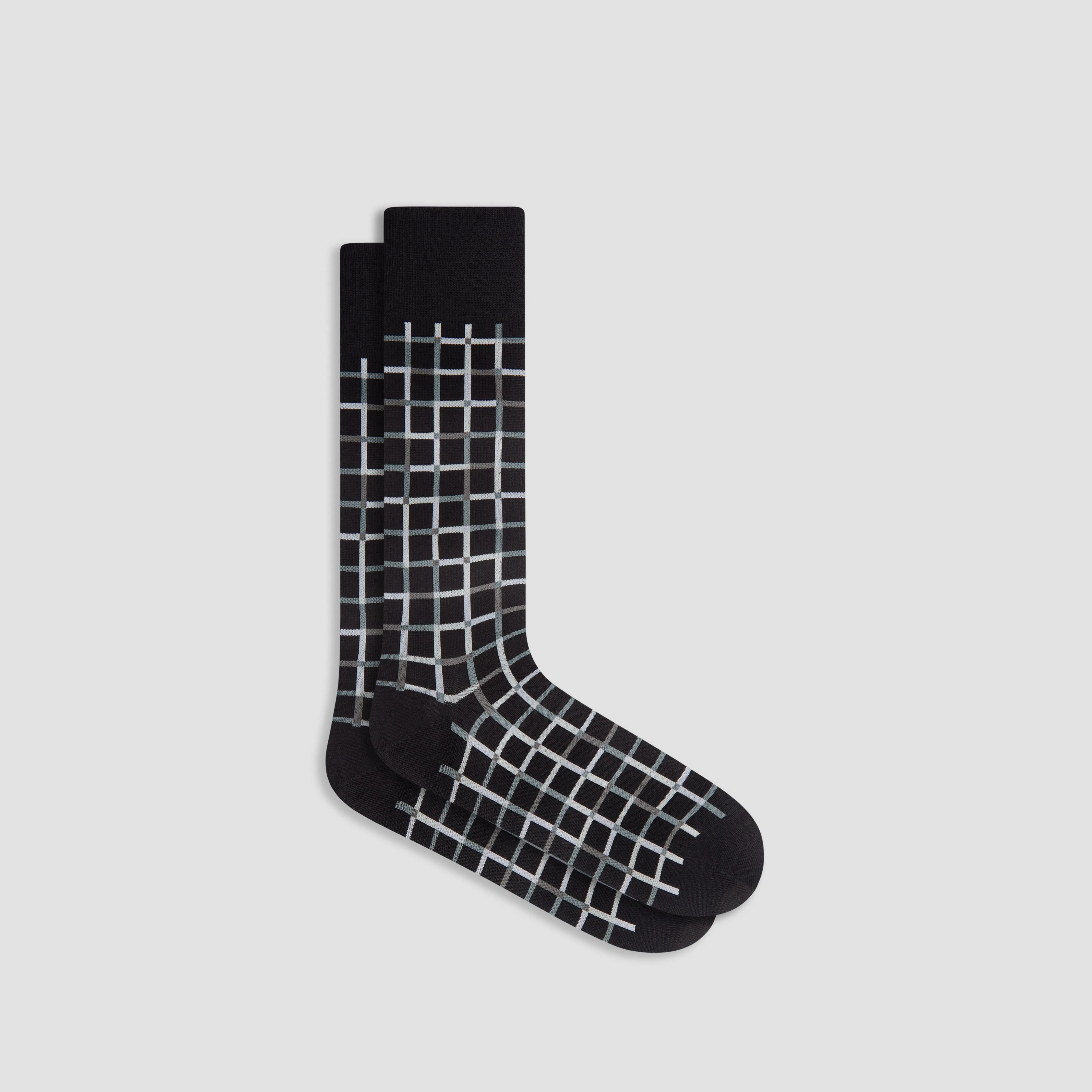 Checkered Mid-Calf Socks
