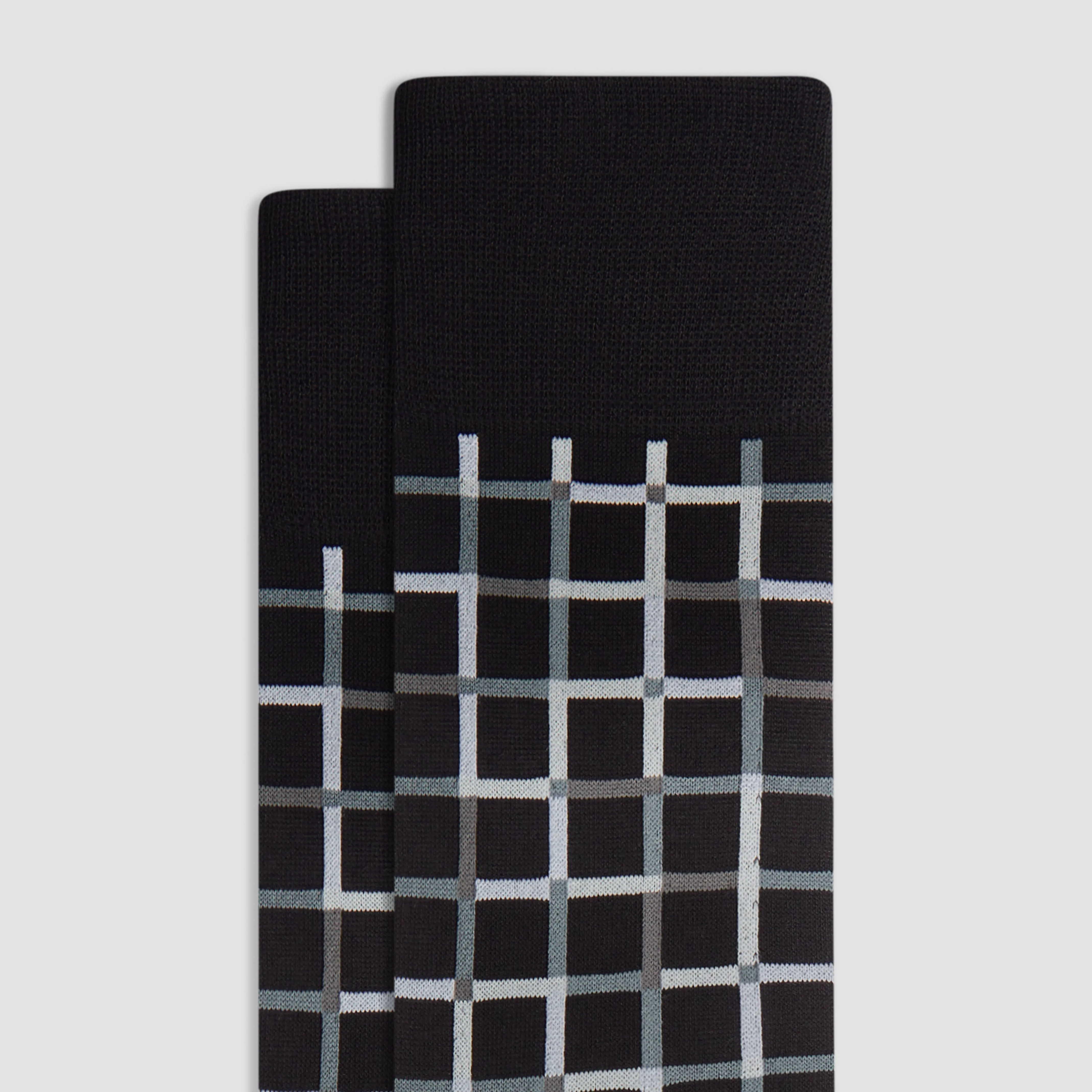 Checkered Mid-Calf Socks