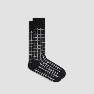 Checkered Mid-Calf Socks