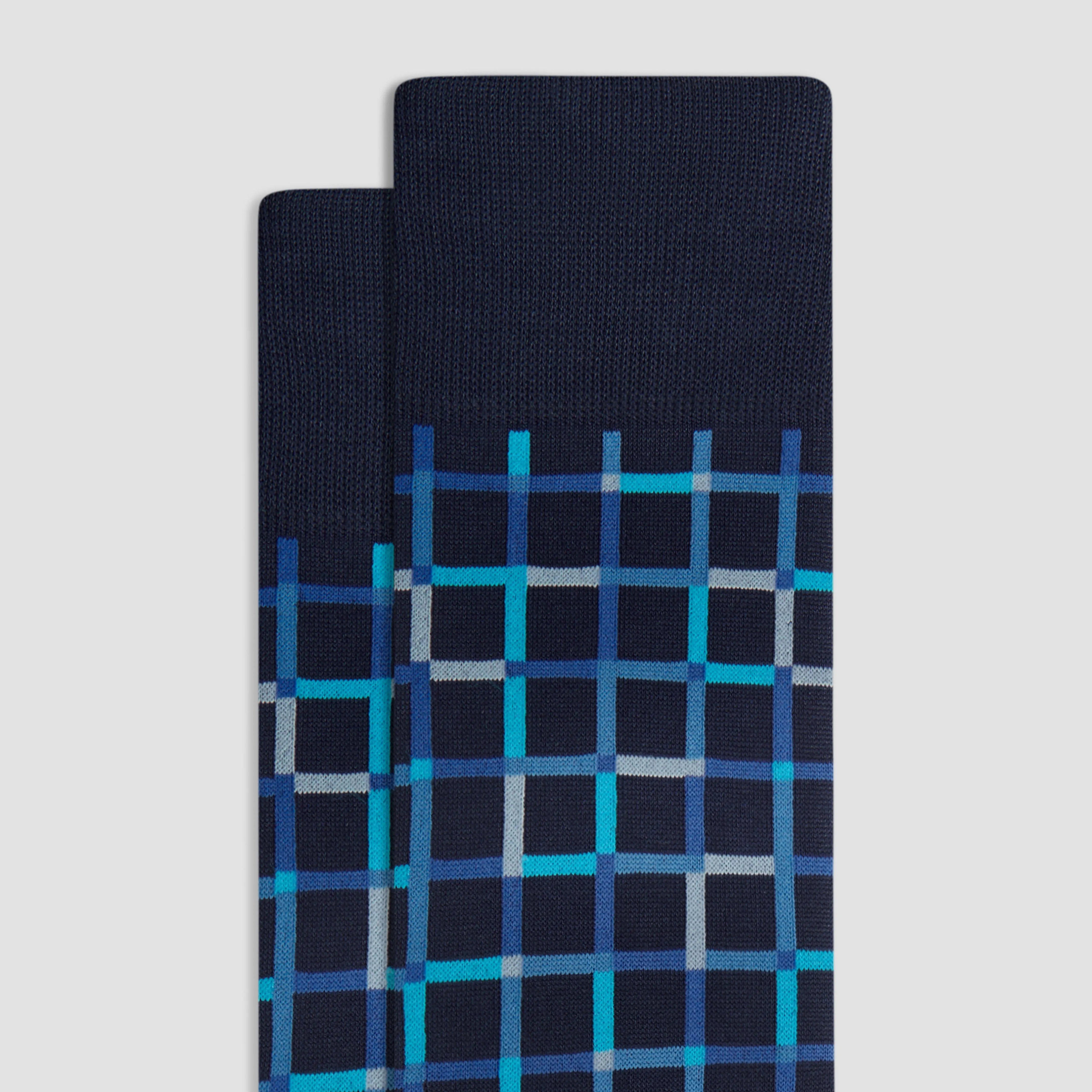 Checkered Mid-Calf Socks