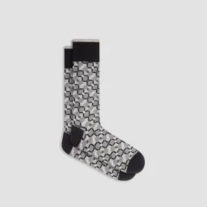 Checkered Mid-Calf Socks